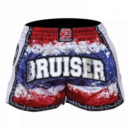 Pantaloncino thai kickboxing in satin bruiser thailand PAN-1540