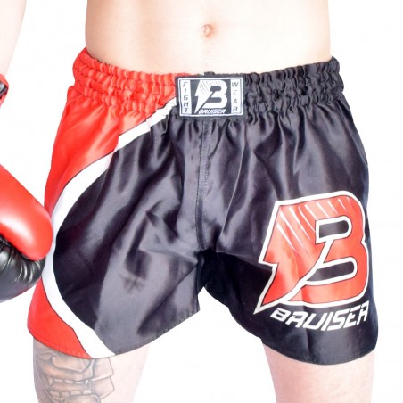 Pantaloncino thai kickboxing in satin bruiser pro kids PAN-3708