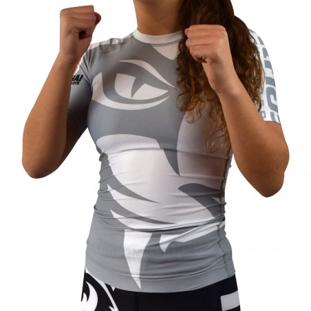 RASHGUARD “TMT EDITION” M/C BIANCO/GRIGIO