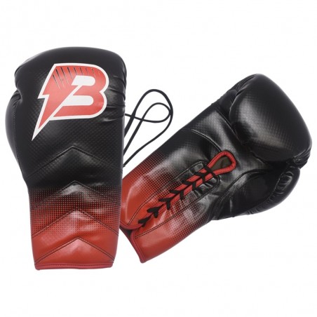 Guantoni in pelle sintetica bruiser thunder black GU-384