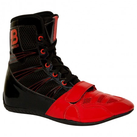 SCARPA PUGILATO SPEED NERO ROSSO